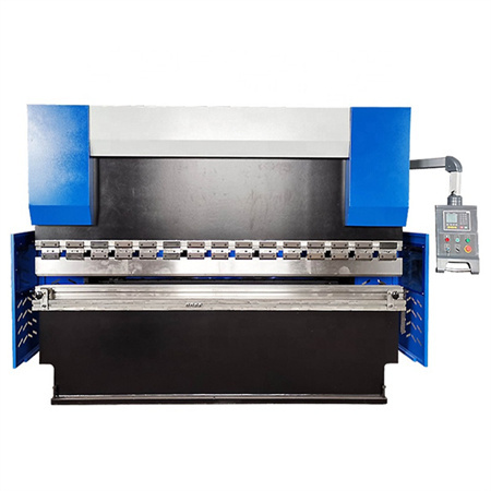 Alta eficiência 80/1600mm Ton pequena prensa hidráulica WC67K máquina de dobra CNC para ferro