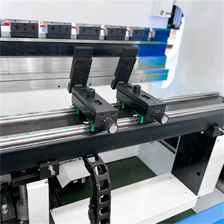 Máquina de dobra de freio de prensa de 6 mm de espessura de metal 3200 mm de controle NC de 100 toneladas