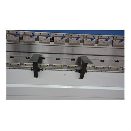 Prensa prensa hidráulica accurl cnc com 6 + 1 eixo para máquina de dobra de chapa de aço dobradeira