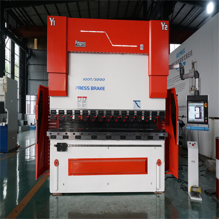 Máquina de dobra de chapa hidráulica CNC dobradeira de chapa de metal