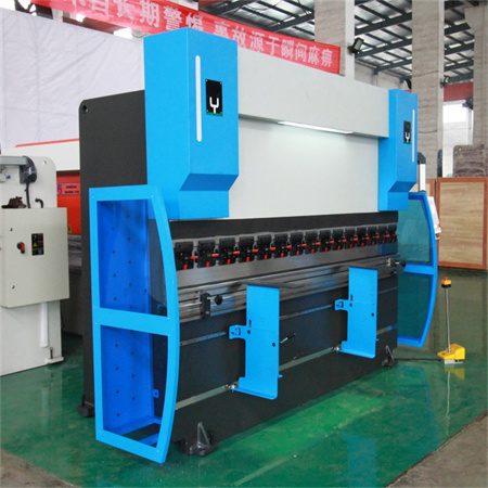 WE67K-40T pequeno modelo DA66T CNC hidráulica prensa automática máquina de dobra de chapa de metal