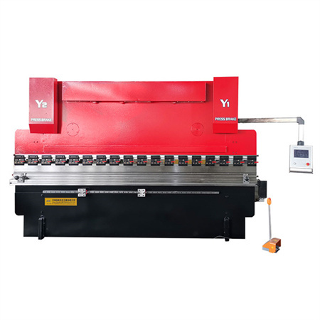 Prensa prensa CNC hidráulica de 4 eixos WC67K 125T/3200 para máquina de dobra de metal aço