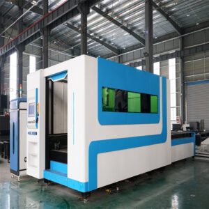 Máquina de corte a laser de fibra de chapa de metal CNC