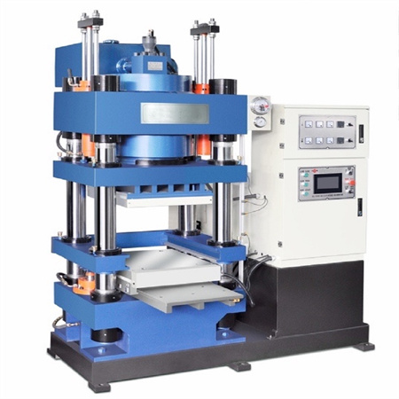 prensa hidráulica quente com distância máxima de deslocamento 50mm e temperatura de trabalho 450C