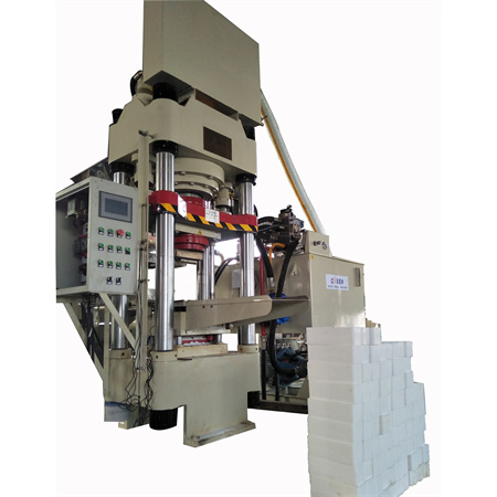 Accul New 400t pastilha de freio de quatro colunas fazendo máquina de prensa hidráulica de desenho profundo de metal térmico