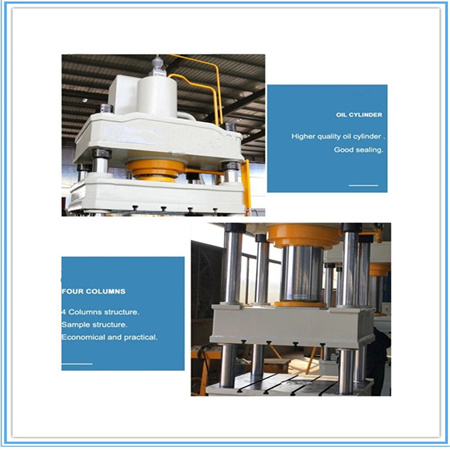 800T 4 colunas de desenho profundo prensa hidráulica elétrica universal máquina de prensagem de folha hidráulica para fazer panela de pressão