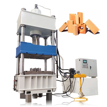 Máquina de prensa hidráulica de dupla ação de quatro pilares para formação de pó