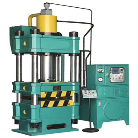 Máquina de prensa hidráulica manual de coluna dupla de mesa de trabalho móvel elétrica de 100 toneladas