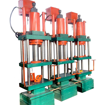 Máquina de prensa hidráulica elétrica 10.20.30.50.63.100 ton prensa YL-160 H quadro pórtico tipo prensa de óleo PLC mesa móvel opcional