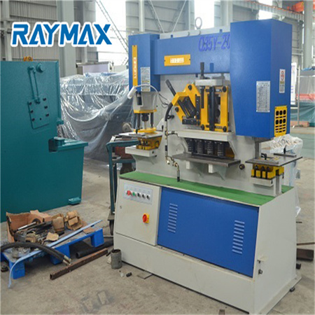Máquina de perfuração hidráulica CNC de nível industrial ironworker HIW-60,HIW-90,HIW-120,HIW-160 com várias funções