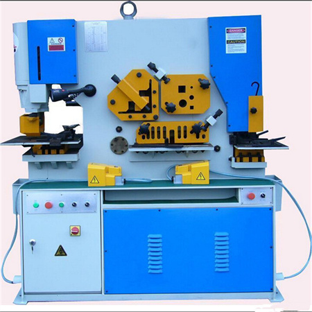 Máquina de corte e perfuração combinada de trabalhador de ferro hidráulico multifuncional da série Q35Y