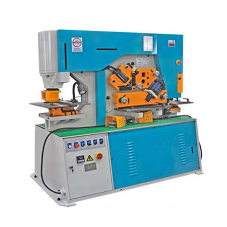 Máquina de corte e perfuração hidráulica de alta qualidade trabalhador de ferro CNC combinado