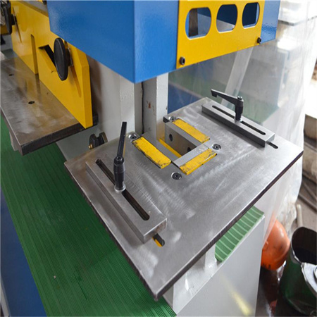 Máquina de Metalurgia Multifuncional Hidráulica Metalúrgica Combinada Puncionadeira e Cortadora Máquina de Corte de Metal em Ângulo
