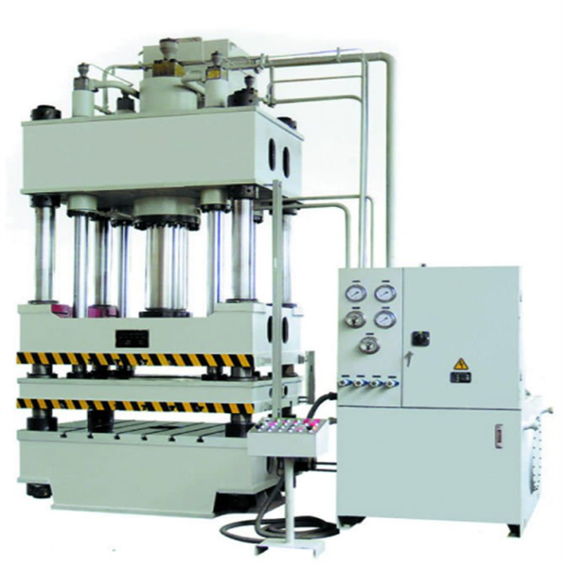 Máquina de prensa hidráulica multifuncional de quatro colunas e dois feixes de baixo custo de 63 toneladas