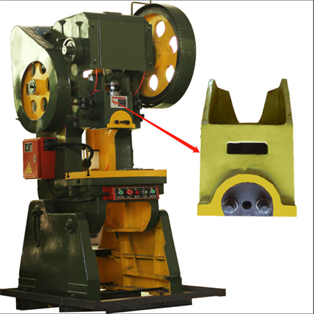 Peças de estampagem de chapas de metal oem usadas prensa de perfuração hidráulica máquina de corte de rotor para perfil de alumínio