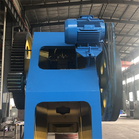 Prensa inclinável aberta de 25 toneladas Máquina de perfuração de prensa de potência de transmissão mecânica para perfuração de furos de metal