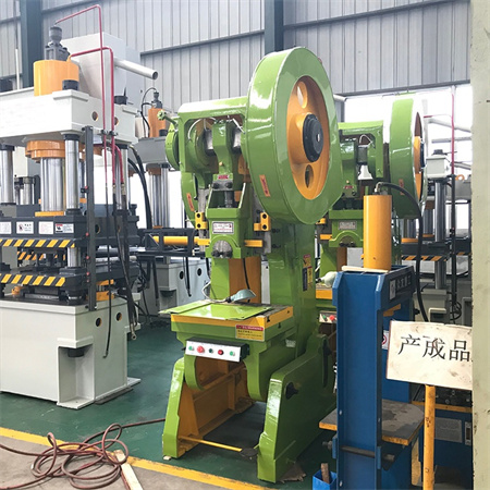 Máquina de perfuração de dobradiça JH21 125T linha de produção de prensa de manivela dupla máquina de perfuração mecânica