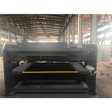 Máquina de corte hidráulica nc máquina de corte hidráulica accurl 6mm de espessura hidráulica nc máquina de corte de aço inversor do delta de taiwan