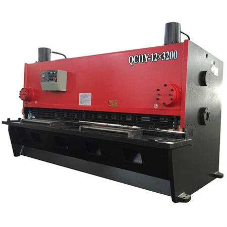 Máquina de cisalhamento hidráulica CNC de chapa de ferro quente nova usada para venda