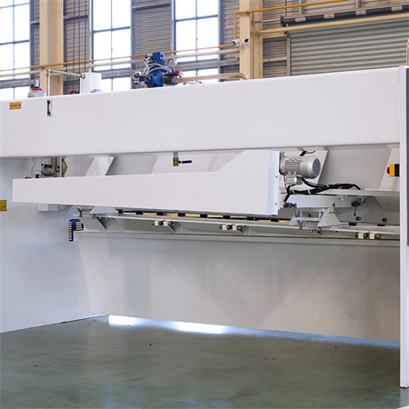 QC11K-16x2500 guilhotina hidráulica/máquina de corte de barra de aço CNC E21 sistema de operação