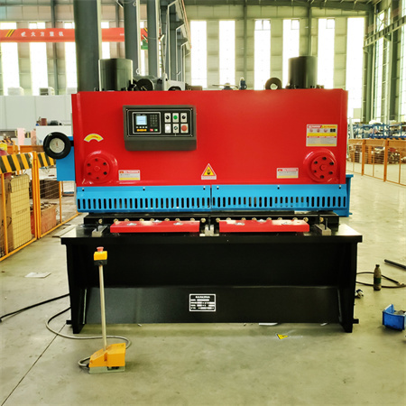 Equipamento de corte industrial de pêndulo hidráulico E21S CNC máquina de cisalhamento de chapa