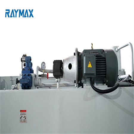China fornecedor círculo hidráulico elétrico QC11Y-10*3200mm guilhotina máquina de corte de aço ângulo mecânico