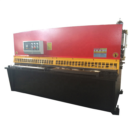 Tesoura hidráulica automática de chapa de aço CNC máquina de corte tesoura guilhotina QC11K