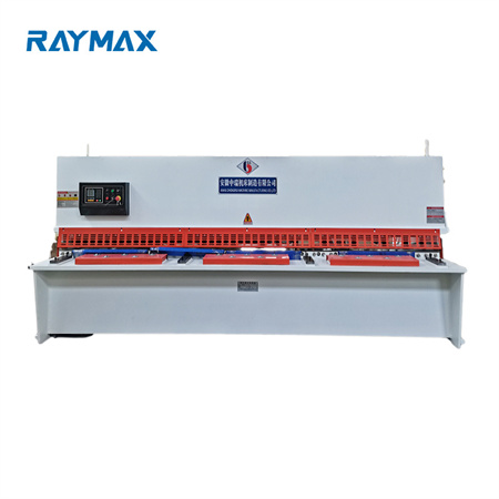Máquina de corte hidráulica de placa de metal CNC de controle automático do fabricante da china