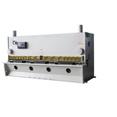 Máquina de corte de folha AMUDA 12X3200 viga oscilante de folha simples máquina de corte de aço com MD11