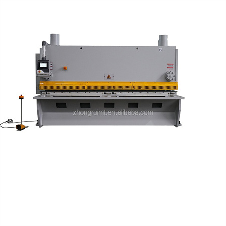 Máquina de corte de feixe oscilante hidráulica de lâmina de controlador CNC simples direto da fábrica E21s