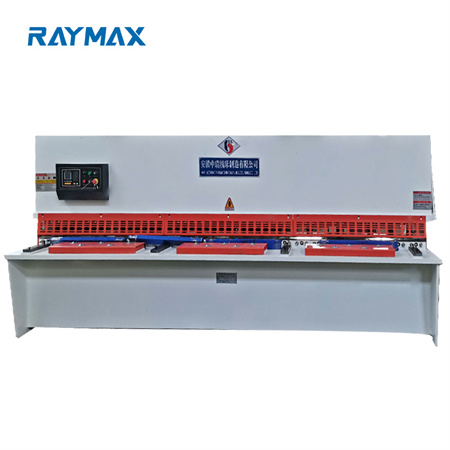 Máquina de corte de chapa de aço AMUDA 12X3200 viga oscilante de folha simples máquina de corte de aço com MD11