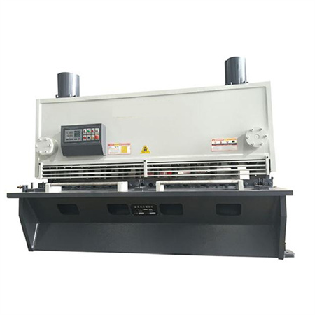 Hidráulica CNC/NC 4mm 6mm 8mm 10mm máquina de corte de chapa de aço guilhotina máquina de corte com E22/DA41 de alta precisão