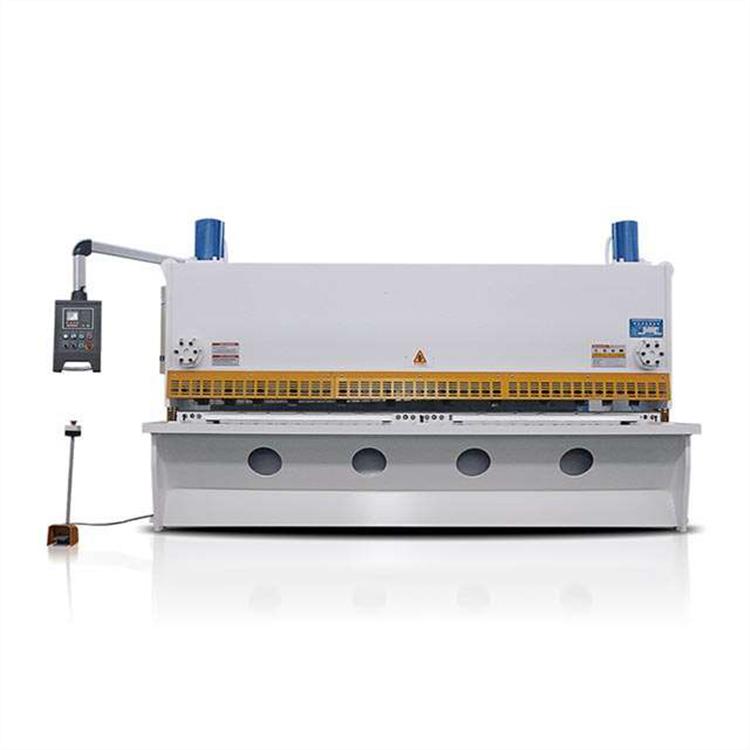 Máquinas de corte de viga oscilante hidráulica guilhotina elétrica Qc12y-12x3200