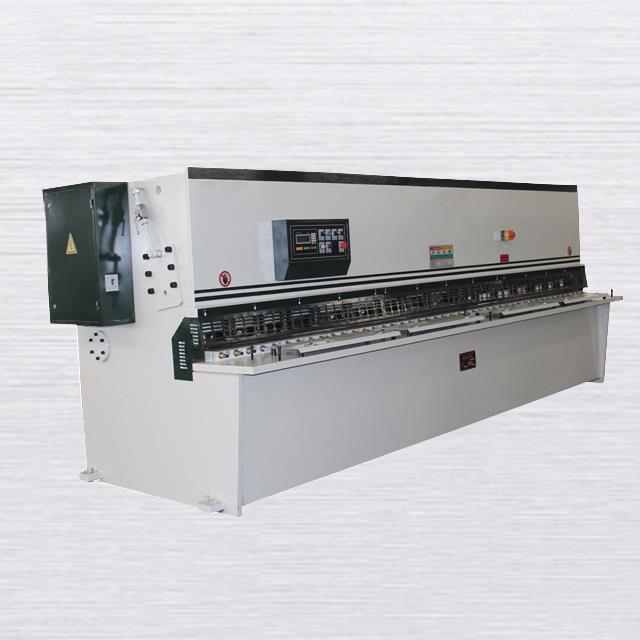 Máquinas de corte de viga oscilante hidráulica guilhotina elétrica Qc12y-12x3200