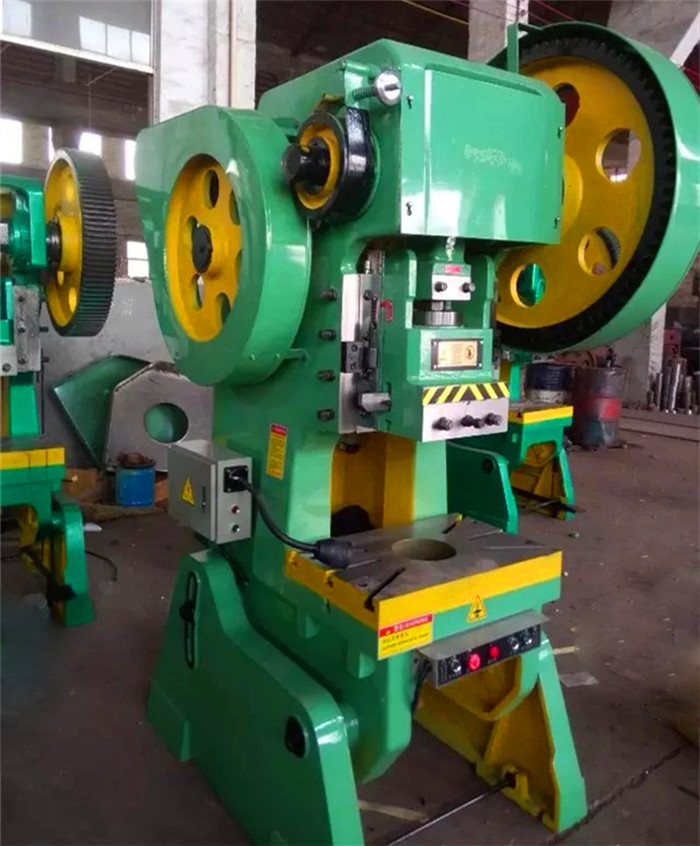 Máquina de perfuração de tampa de alumínio de prensa pneumática de 10 toneladas da série J23