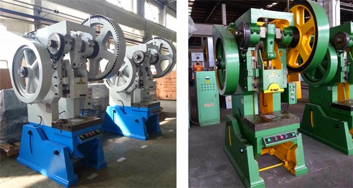 Máquina de perfuração de tampa de alumínio de prensa pneumática de 10 toneladas da série J23