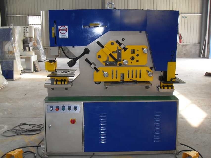 Máquina de corte e perfuração combinada de ferro hidráulico multifuncional série Q35y